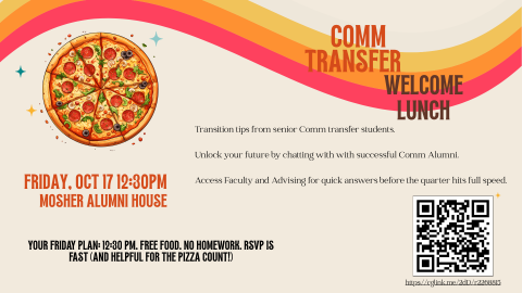 UCSB Comm Transfer Student Welcome Lunch