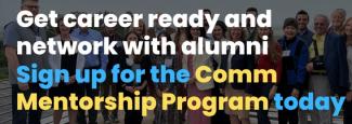 Sign up for Comm Mentoring Program